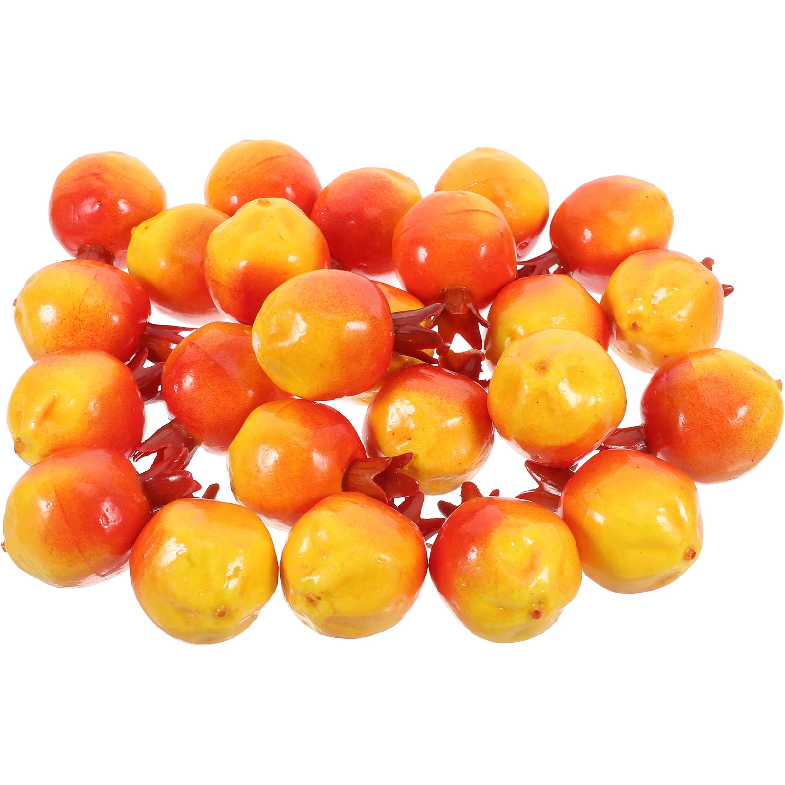 

24Pcs Artificial Pomegranates Realistic Foam Fake Fruit Decoration Table Party Home Decor Photo Props Artificial Pomegranates