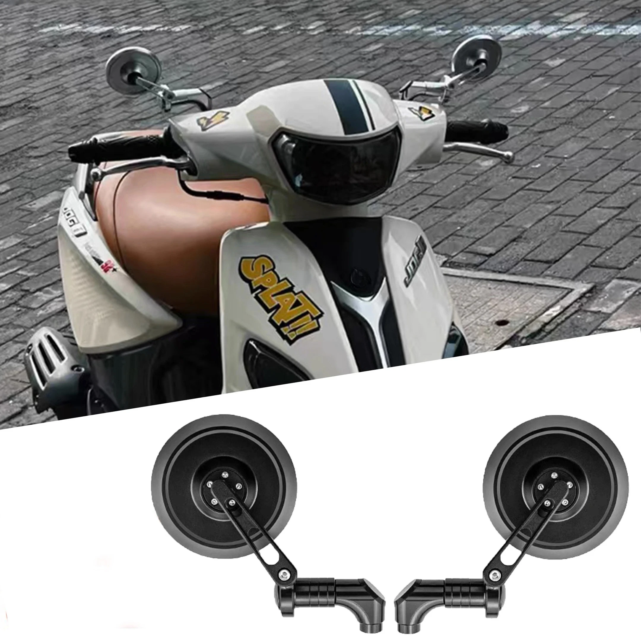 

For Vespa GT GTS GTV 60 125 200 250 300 300ie Primavera Print 150 S150 Gts Super Sport Tech 300 Motorcycle Mirrors Side Mirror