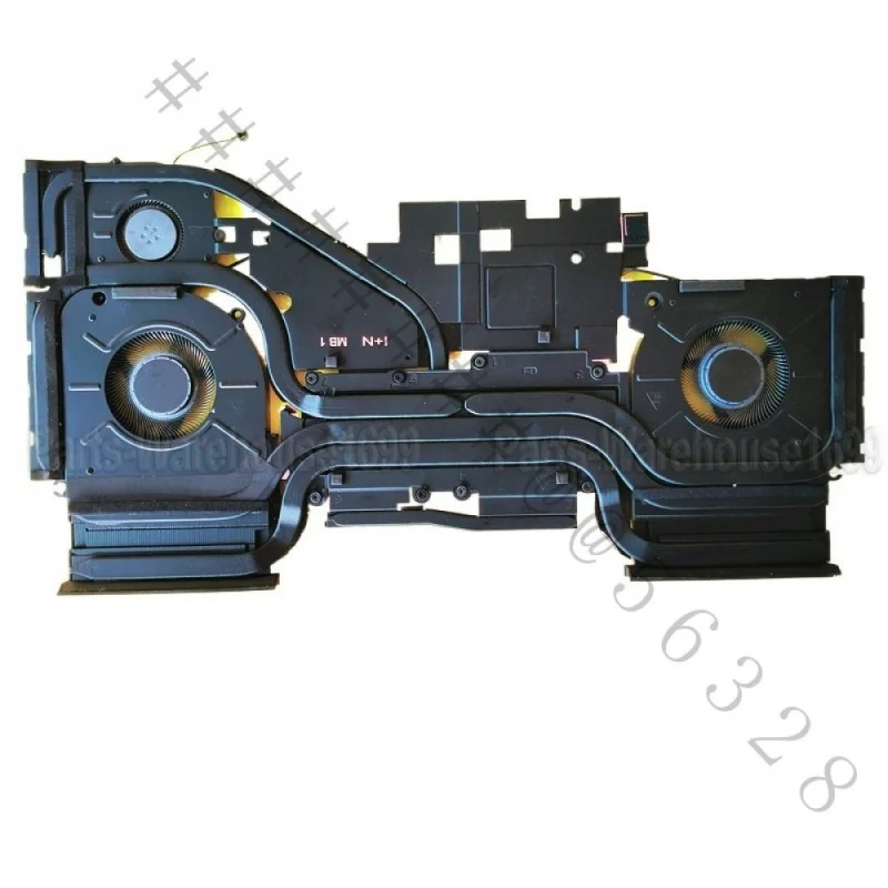 027GFC Thermal Heatsink Cooling Fan Module For Dell Alienware M18 R1 M18X R1 New Laptop Radiator Assembly