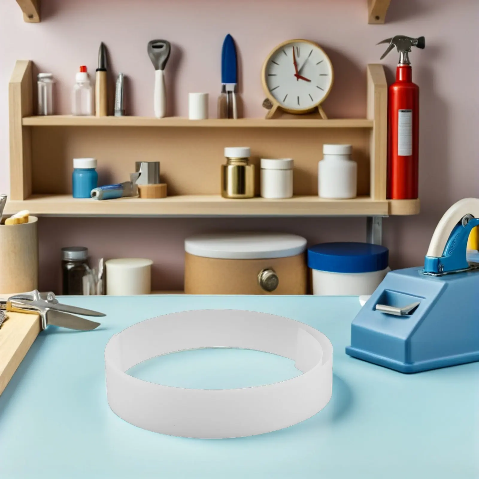 Imagen 3: Lámina Difusora de Luz LED Flexible de Acrílico Esmerilado de 48x3.14 Pulgadas para Tiras de Luces, Iluminación Uniforme, Diseño Flexible
