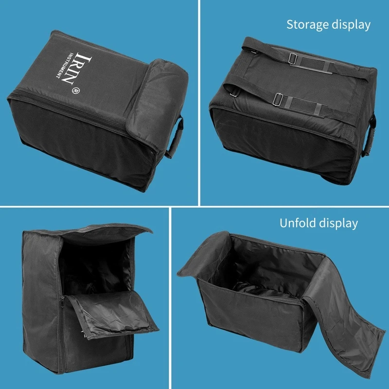 652D Cajon Bag Storage Cajon Storage Bag Carrying Case Percussions Instrument Carrying Case Padded Cajon Bag