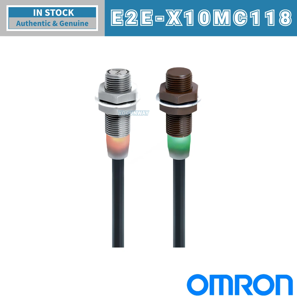 OMRON Proximity Sensor E2E-X Series E2E-X10MC118 X10MB218 X5MC112 X10MBX5M for Industrial Automation New Authentic Original