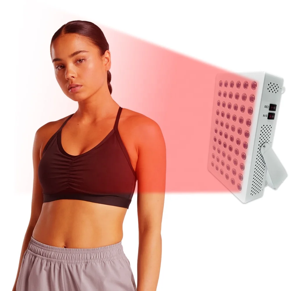 

Wellness Device 190mw/cm Phototherapy 300W 60pcs LED Infrared Red Light Therapy Pa nel Device Fitness Equipment