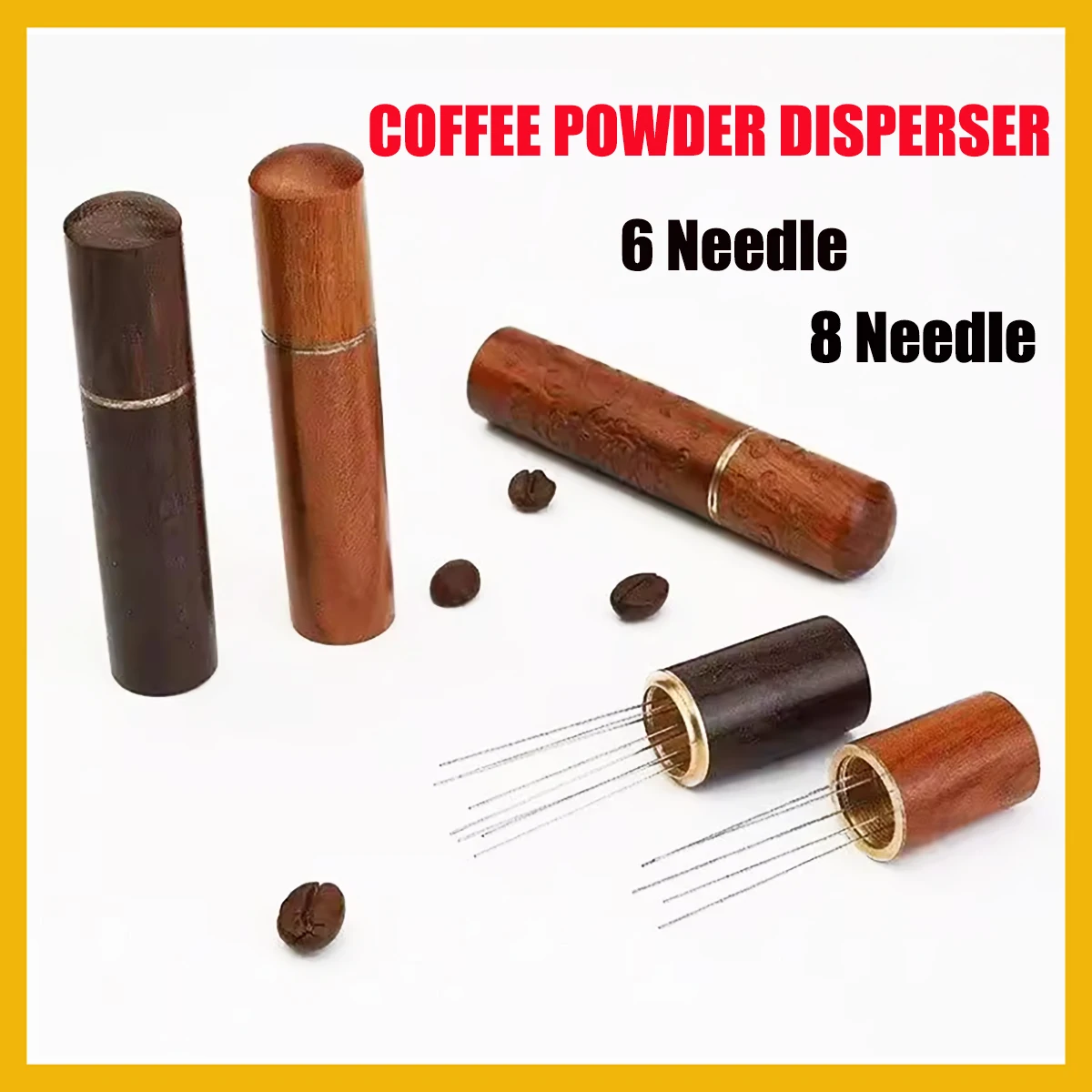 Stainless Steel WDT Tool Coffee Needle Distributor Espresso Tamper Leveler Dispenser Mixer Stirrer Barista Tool Cafe Accessories