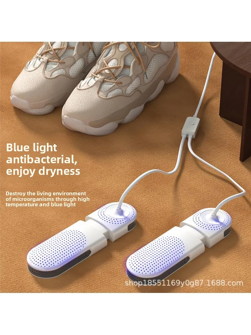 Home Use Shoe Drying Machine Odor Eliminator Antibacterial Heater Dormitory Shoe Dryer Footwear Care Household Essential