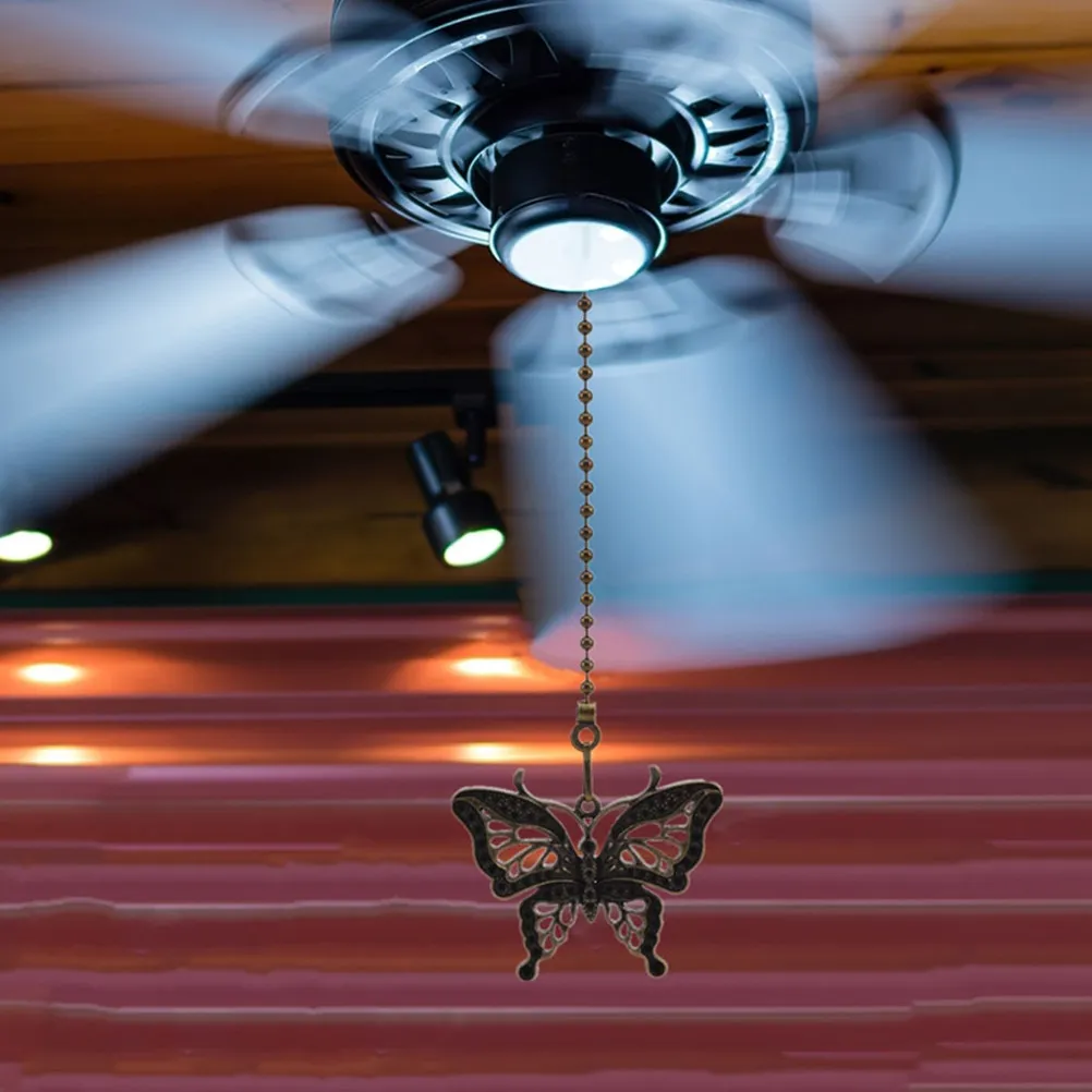 Vintage Dragonfly Pull Chain Extender for Ceiling Fan & Light Fixtures – Zinc Alloy Decorative Replacement