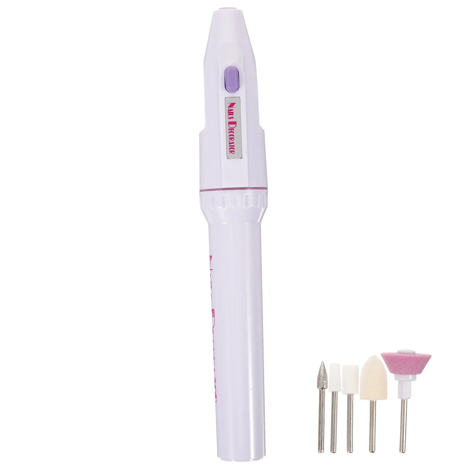 Trapano elettrico portatile per unghie Macchina per manicure Unghie in gel acrilico Viaggio Uso professionale Sicuro Leggero Compatto ergonomico