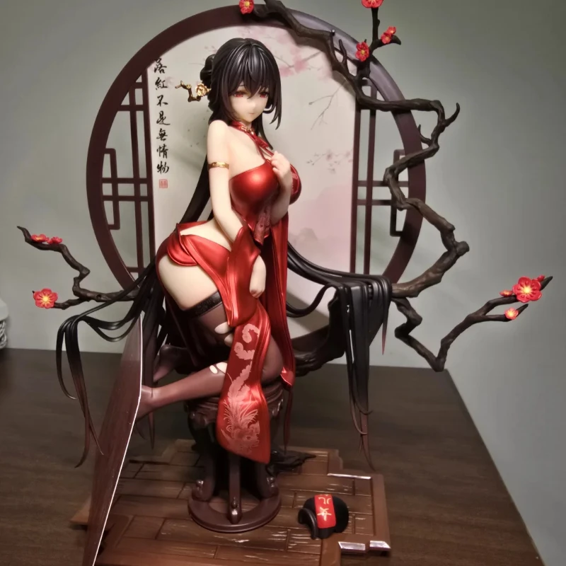 Bilibili BearPanda Traditional Chinese Series 1/6 Scale Figure Anniversary Edition Fallen Flowers Cute Collectible Anime Model