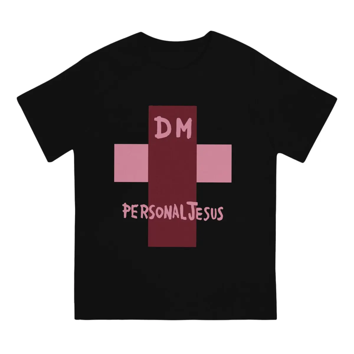 Ladies Personal Jesus T-Shirt Men Depeche Cool Mode Funny 100% Cotton Tee Shirt Round Collar Short Sleeve T Shirt Gift Clothes