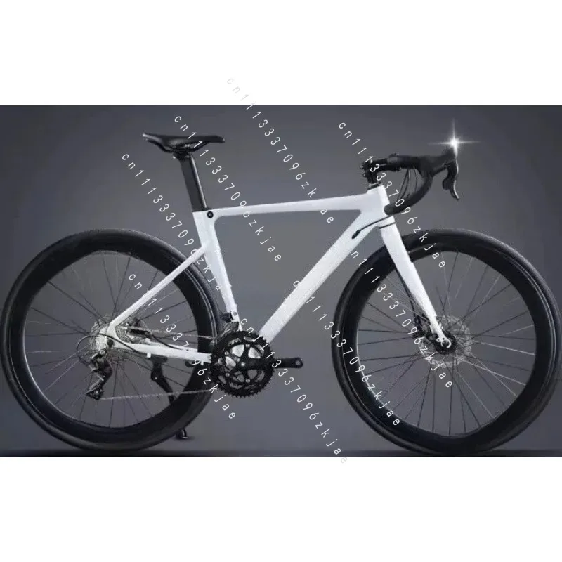 28C*60mm Road Bike 18 Speed Line Pull Disc Brake Gravel Bike Quick Disassembly Lightweight Road Racing Bicicleta Teenager Women