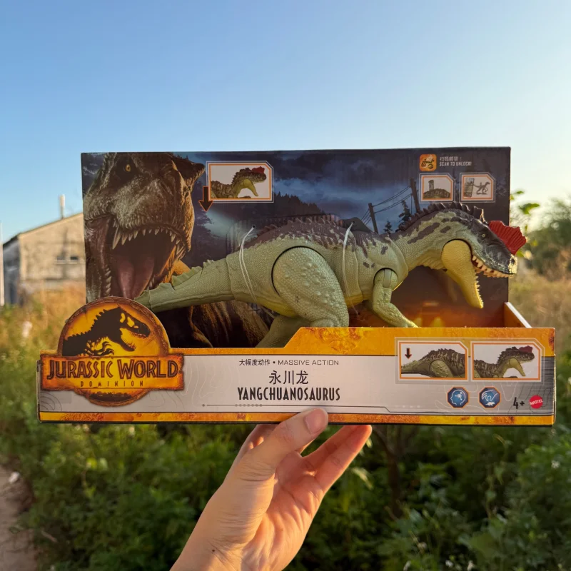 En Stock, Modelo de Dinosaurio Yongchuanlong de la Película Jurassic World 3, Modelo Grande de Dinosaurio Mordedor, Juguete para Niños HDX49, Colección de Regalos