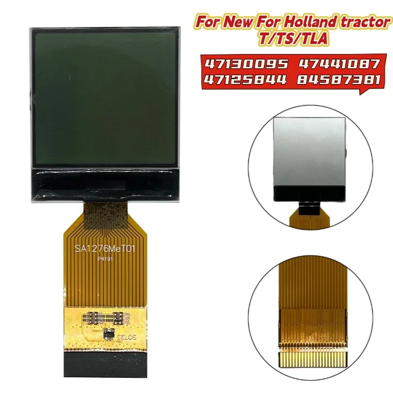 

Instrument Cluster Central Display Replacement for New For Holland Tractor Models T6080 TS115E TS100A TS110A TS125A