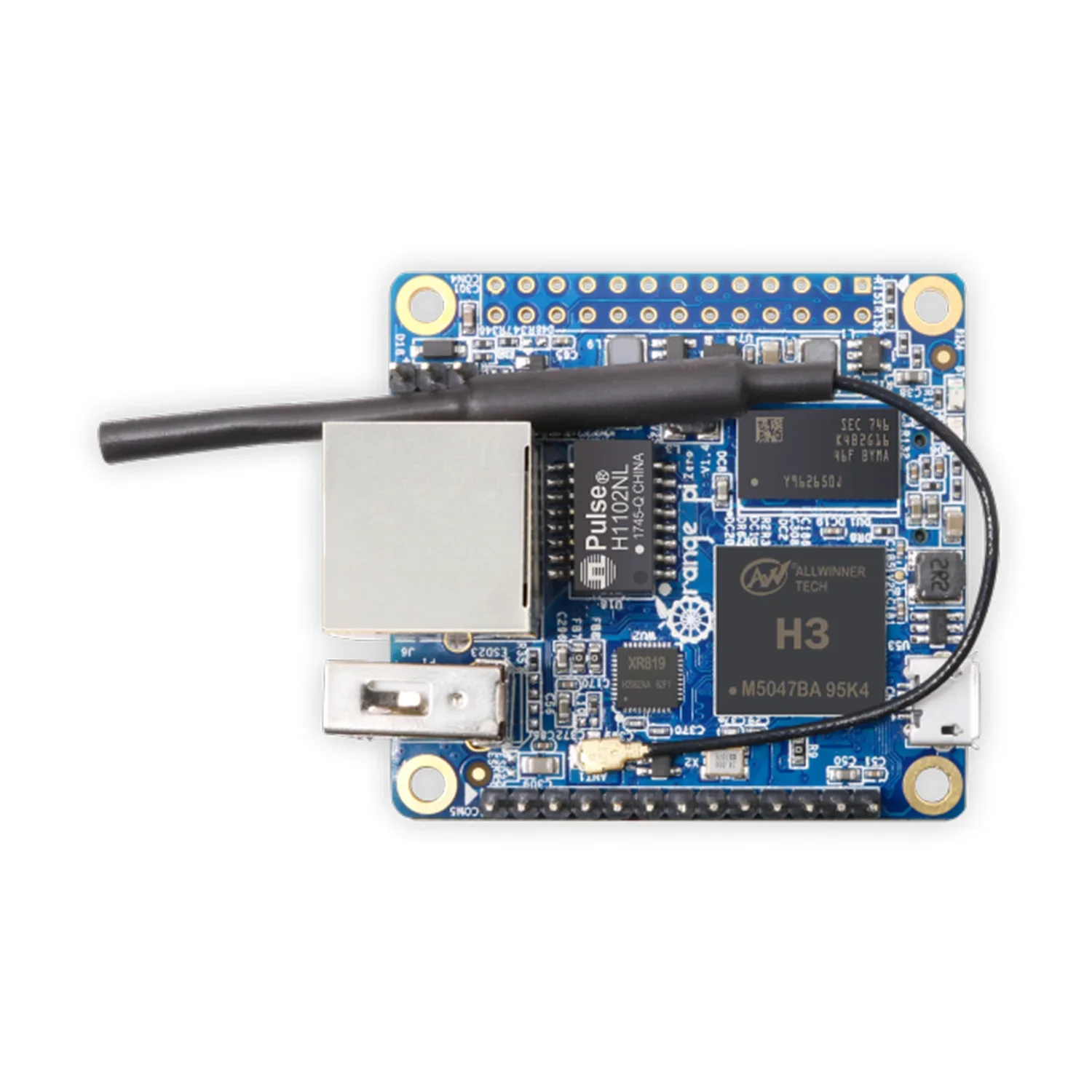 Orange Pi Zero LTS Computer 512MB DDR3 Single Board H3 Quad Core Open-Source Mini Board Obsługa portu Ethernet 100M i Wi-Fi
