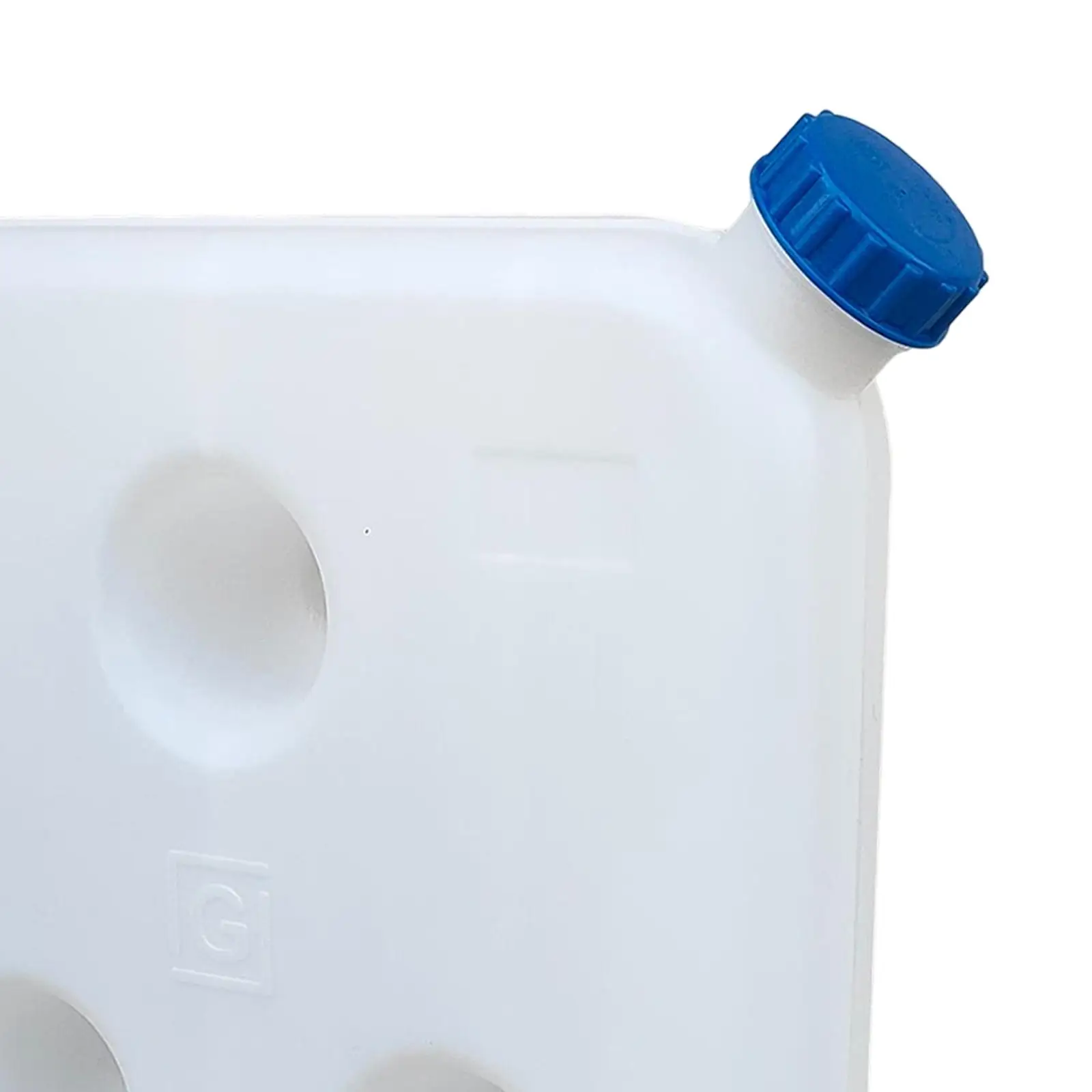 Heavy Duty 10L Plastic Fuel Tank White Oil Storage Box for Car Truck Air Diesel Parking Heater Replacement