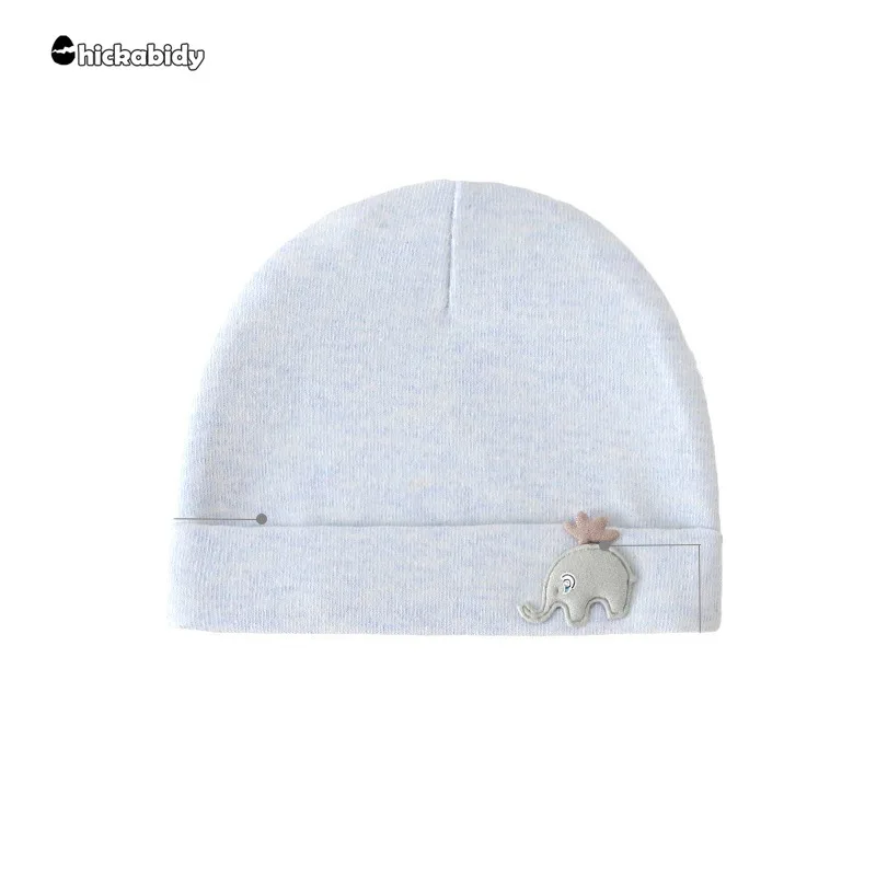 0-6 Months Baby Hats Newborn Beanie Winter Warm Thicker Cotton Soft Elastic Baby Cap for Girls Boys Infant Bonnet Accessories