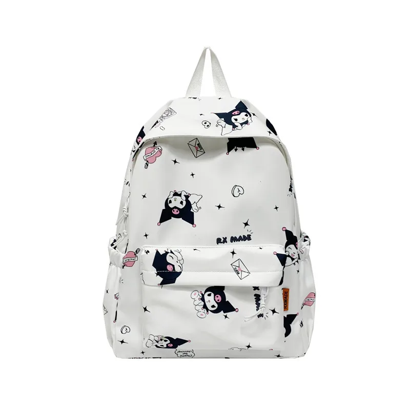

Famous school student bag Kuromi Melody Cinnamoroll large capacity backpack boys and girls cartoon Hello Kitty kawaii canvas sch