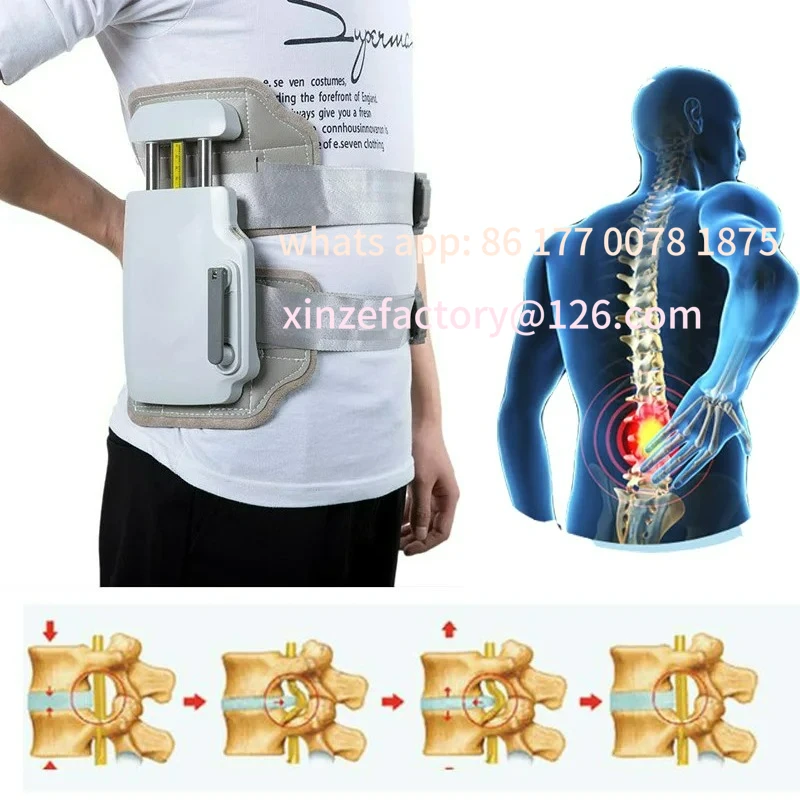 Customizable Lumbar Decompression Device Belt Tractor Lumbar Disc Traction Home Treatment of Lumbar Disc Herniation