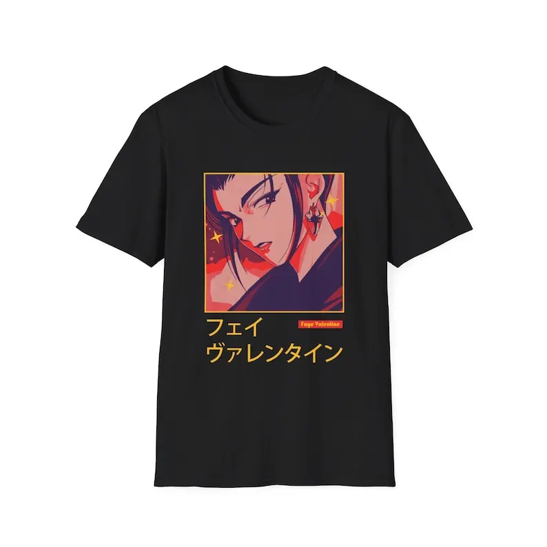 

Cowboy Bepop Anime Shirt, Ein Dog Spike Spiegel , Faye Valentine Space Cowboy Shirt, Classic Shirt