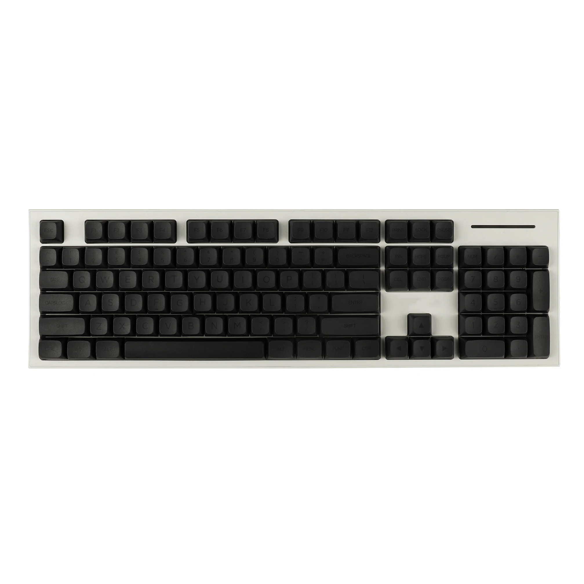 Gentleman Style 125 Keys Dye Sub PBT Keycaps ZDA Profile XDA v2 For MX Switches Keyboard 104 96 84 68 64