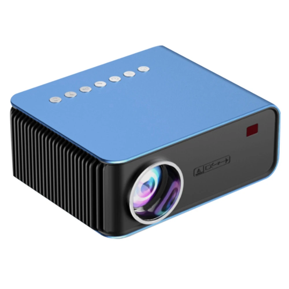 T4 Mini Projector for Home Supports 1080P TV Full HD Portable Theater Media Player for YouTube TV Stick PS4-US