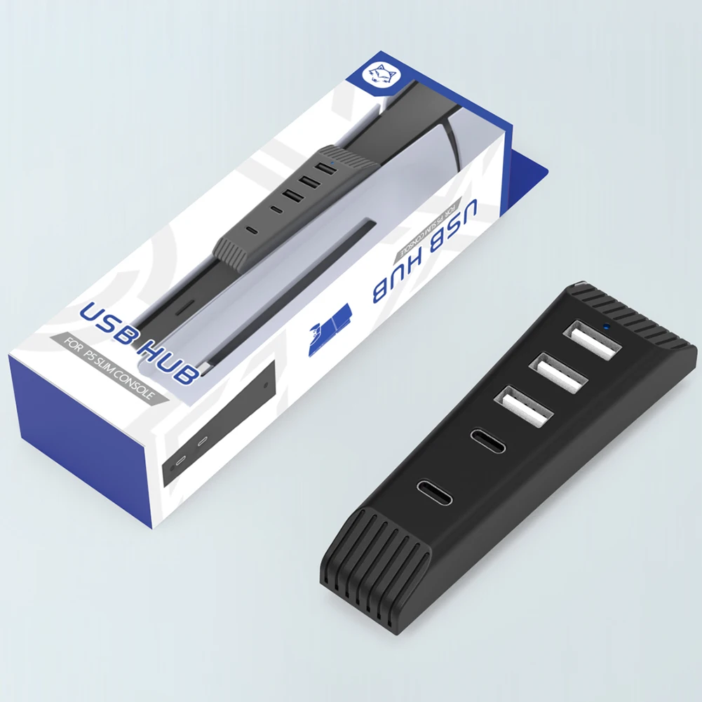 hub-usb-5-em-1-de-alta-velocidade-com-extensor-de-porta-usb-extra-com-3-usb-1-porta-tipo-c-1-tipo-c-31-para-console-de-jogos-playstation-5-slim