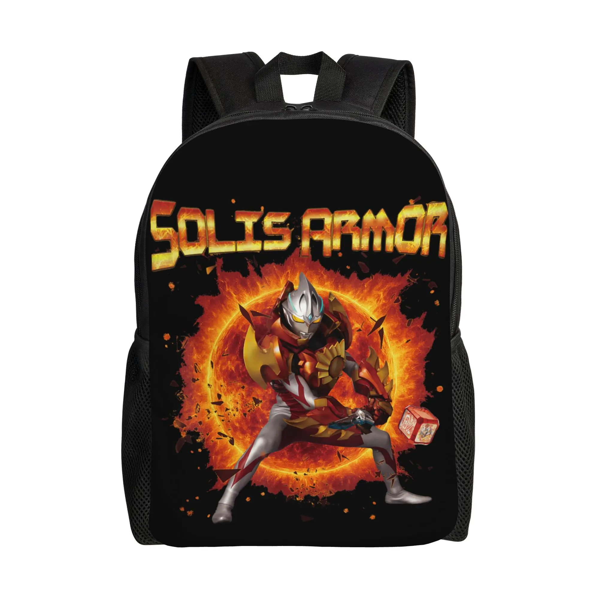 

Bandai backpacks ULTRAMAN ARC Ultraman Arc Solis Armor Daypack mochila Good Quality High School Retro Washable Rucksack