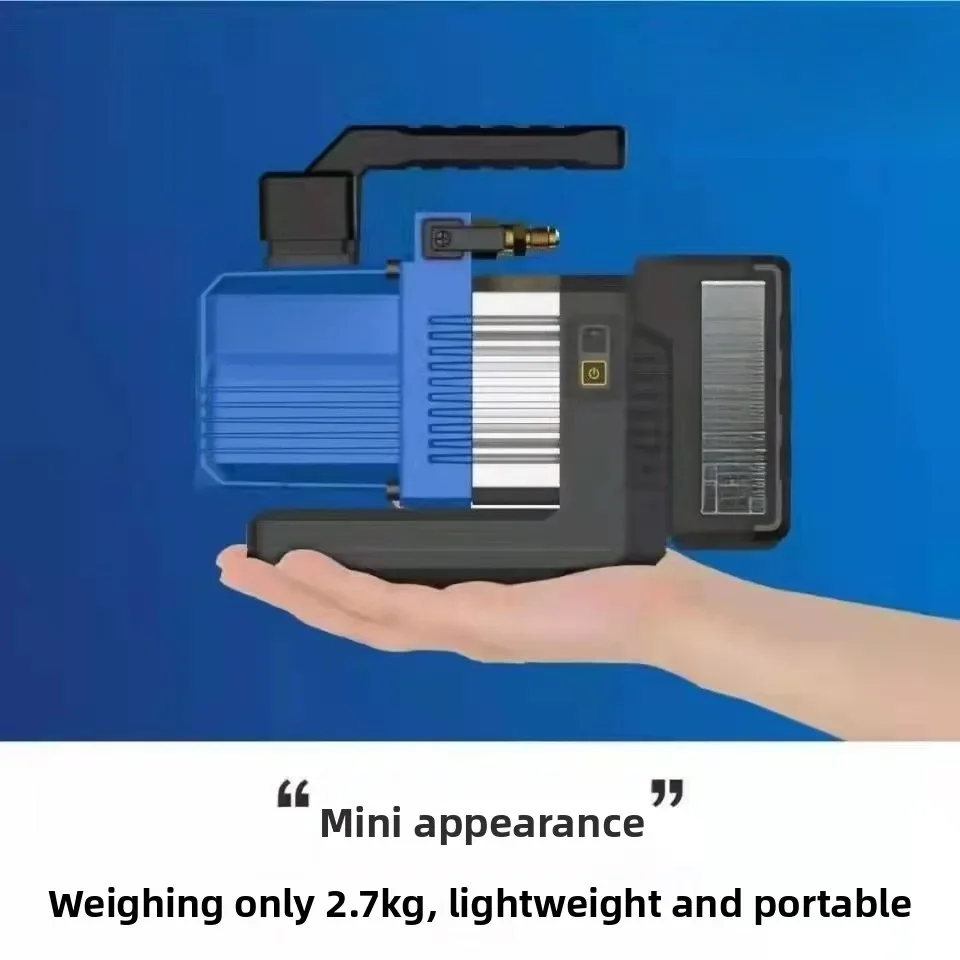 VRP-2SLi Single Stage 1 Liter Charging Mini Portable Air Conditioning Vacuum Experimental Filter Pump