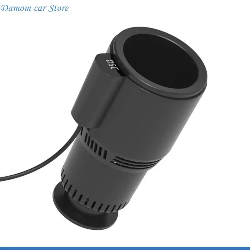 A2UC Universal Car Mug Coolers Warmer Refrigerator for Most Cups With Easy Operation