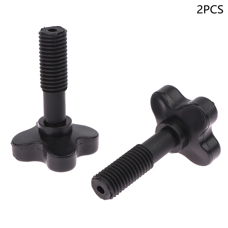 2 Pcs Screws Fix Plastic Screws Reliable And Sturdy Black Plastic Screw Bolts For Your For Garden Swing Chair Canopy