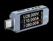 Type-C Voltage Ammeter Tester PD3.1, WITRN Dimension Simplified C5/C4 Tester, EPR Aging Activation