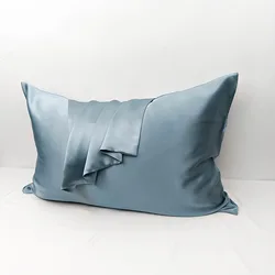 Natural silk pillowcase zipper style 22Momme100% mulberry silk pillowcase double-sided silk bed pillowcase