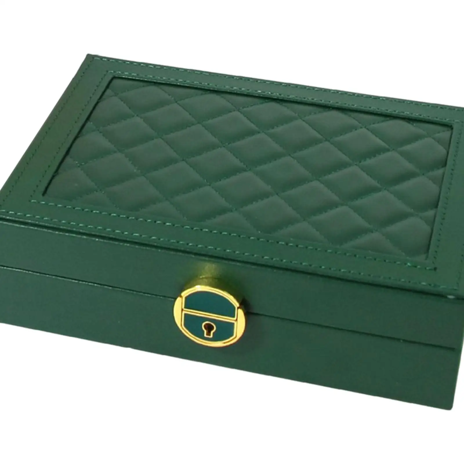 

Compact Jewelry Box Organizer with Detachable Tray - Ideal for Traveling