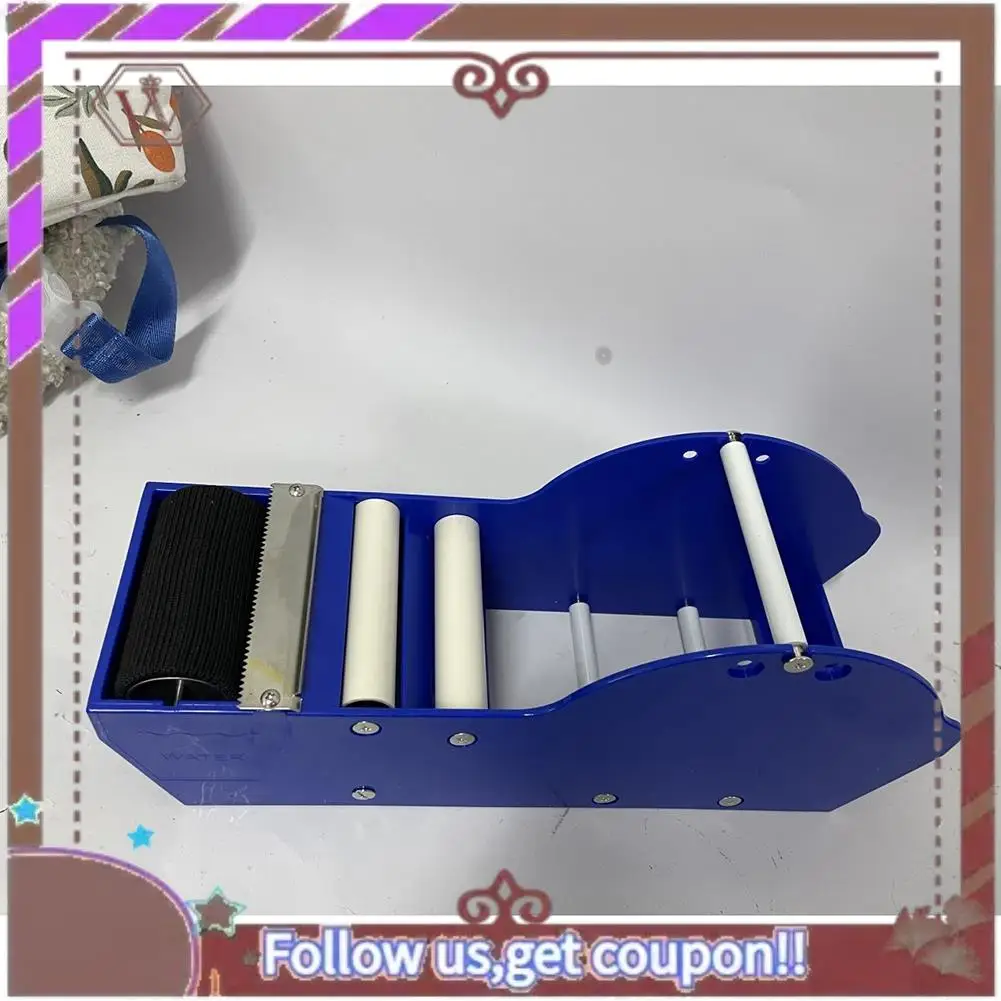 ABBG-موزع تغليف الشريط الورقي المنشط بالماء مقاس 3 بوصة باللون الأزرق للشحن وختم الكرتون والصندوق