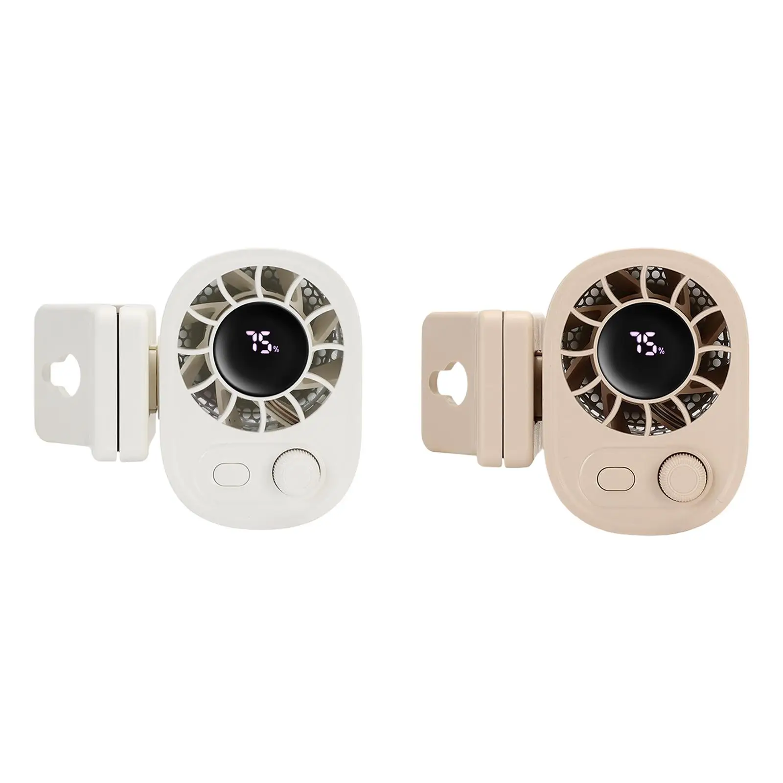 Portable Waist Fan Practical Convenient Multifunctional Wearable Personal Cool Clip Fan for Men Women Home Office Farm Indoor