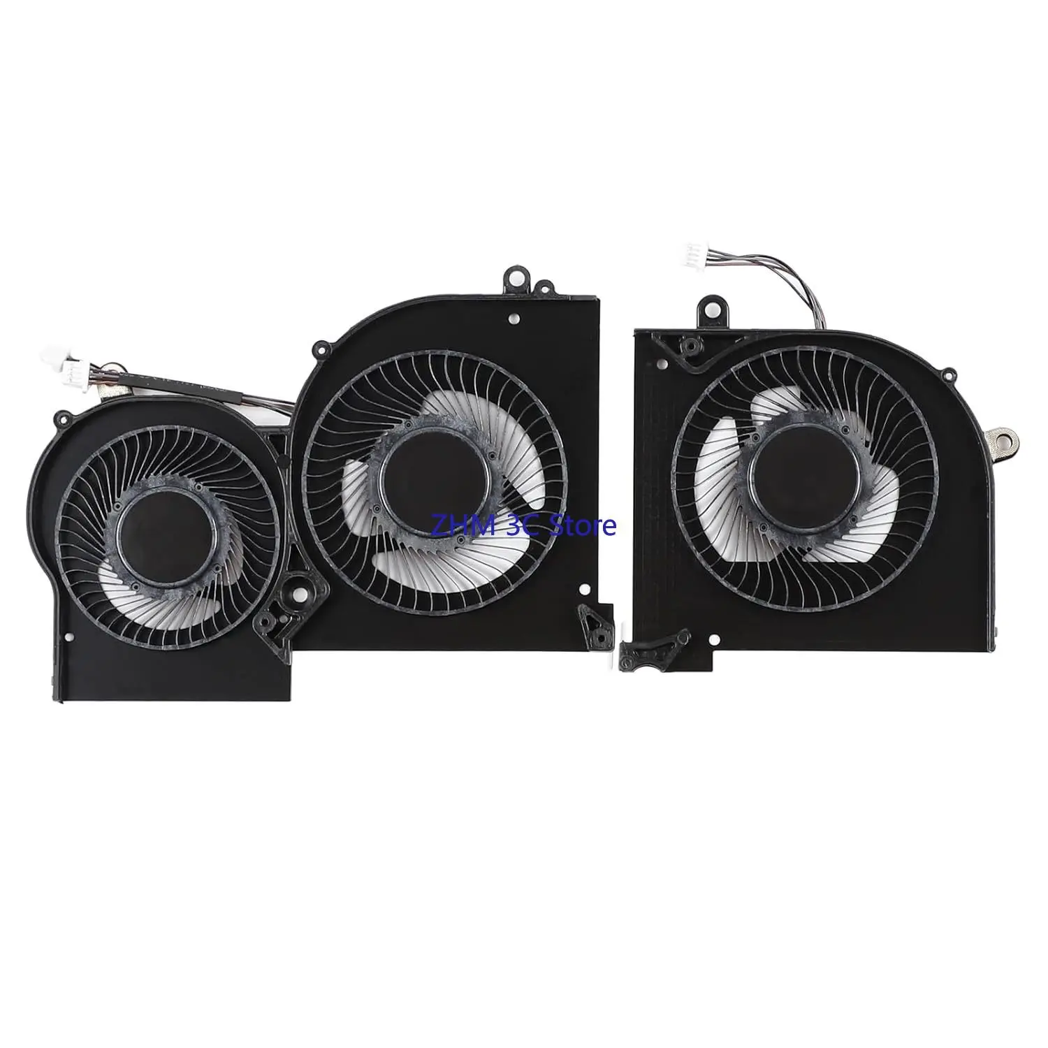 CPU+GPU Cooling Fan Replacement for MSI GS65 GS65VR Stealth P65 Creator WS65 MS-16Q4 MS-16Q5 Fan 16Q4-G-CW 16Q4-G-CCW 5V 0.5A