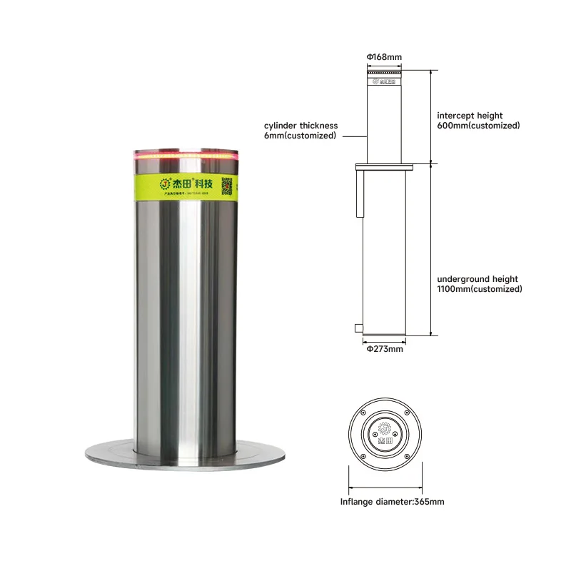 Factory sell road block anti collision K4 rating roadway safety control vehicle barrier