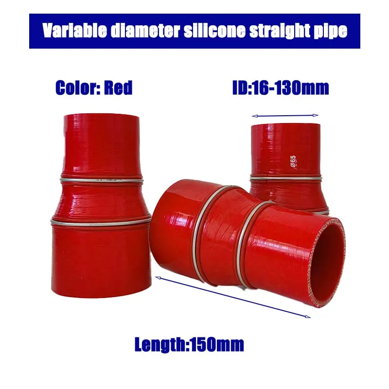 Universal Silicone Tubing Hose Car Intercooler Turbo Intake Pipe Straight Reducer Hose Silicone Coolant Intercooler Pipe
