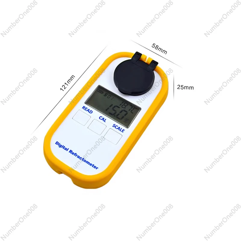 0-51% Electronic Digital Hydrogen Peroxide Concentration Meter Portable H2O2 Concentration Tester