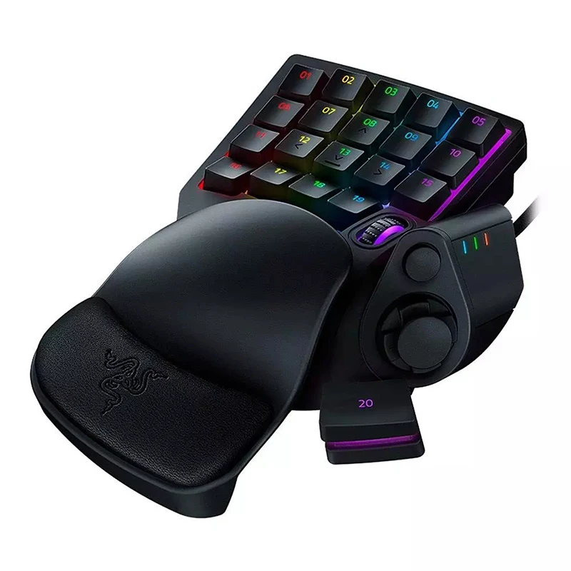 Mini Razer Tartarus V2 Chroma Gaming Keypad 32 Keys One Hand Keyboard Ergonomic Mecha-Membrane Keypad