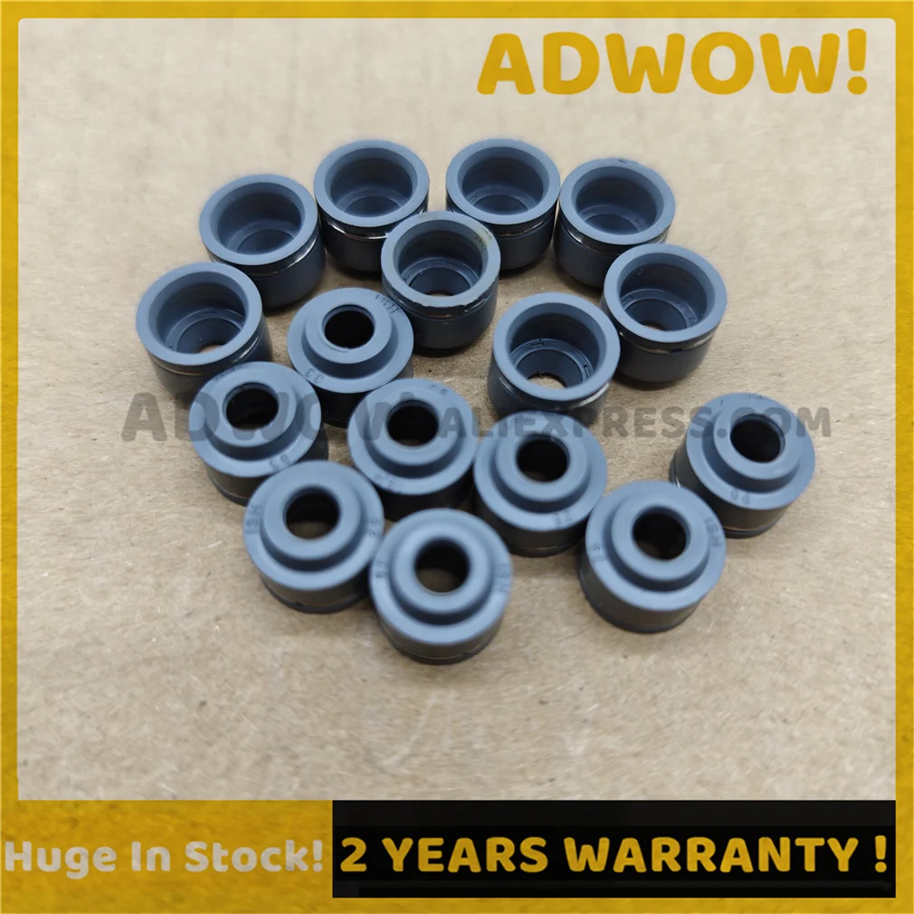 16Pcs Motorcycle Spiracle Valve Stem Oil Seal For Suzuki GSXR600 GSX-R600 1997 - 2010 1998 1999 2000 2001 2002 GSXR GSX-R 600
