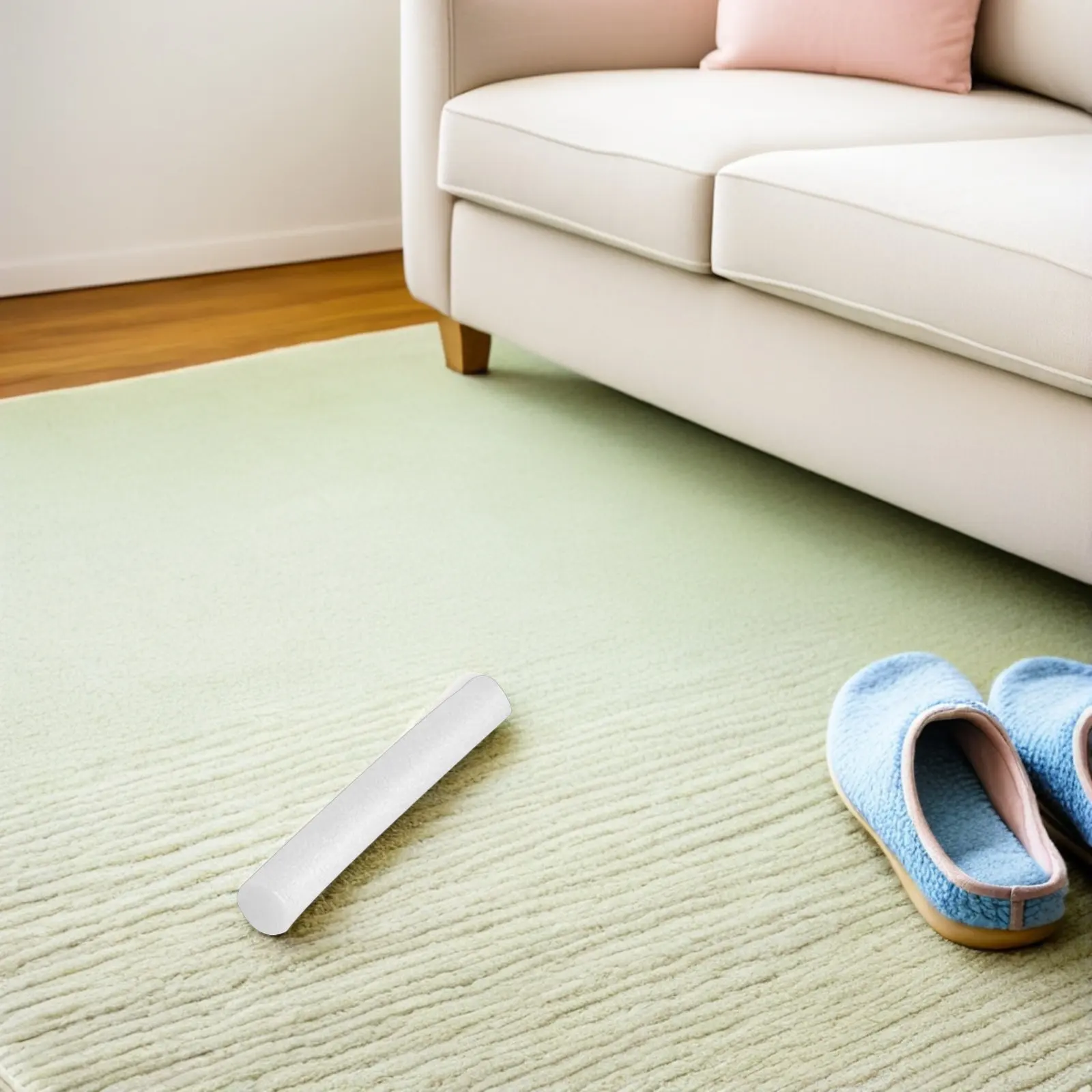 10 unidades de varillas de espuma para sofá de 10.6"X0.86" con almohadillas antideslizantes para muebles, agarres para cojines de sofá, varillas de ajuste y relleno de huecos, piezas para muebles