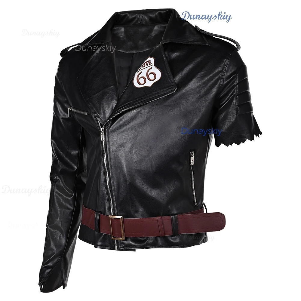 Cole Cassidy Jesse McCree Cass Anime Cosplay Costume Overwatch Skin Deadlock Outfit OW Black Jacket Hero Halloween Party Mens Cl