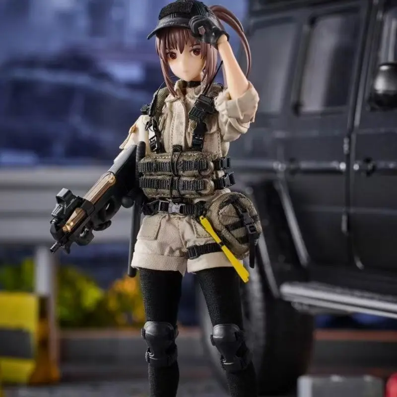 

Spot HASUKI God Cat Jump 1/12 Guards Armed Gunner Lengquan Feishi Can do it