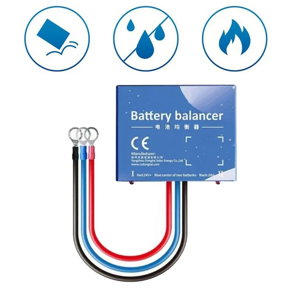 Solar Balancer Battery Equalizer Keep Voltage Balance Battery Balancer Battery Equalizer Battery Protector 24V Balancer