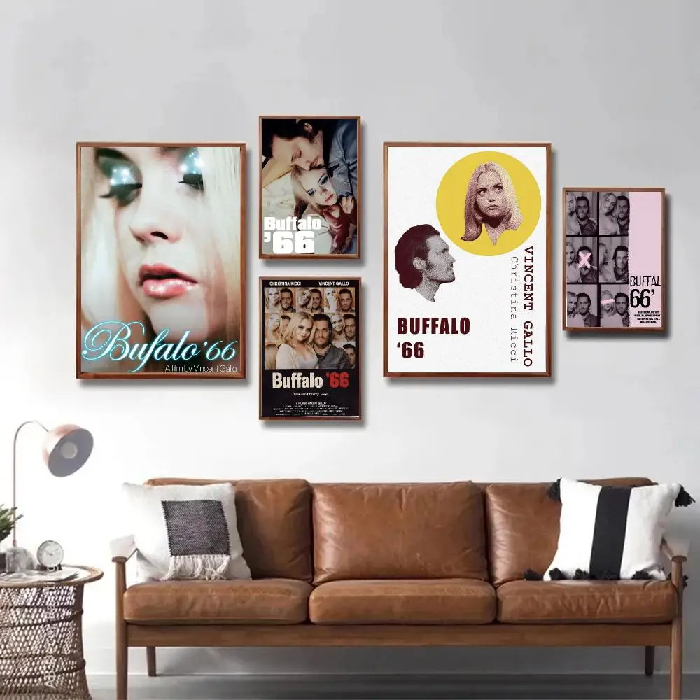 Buffalo 66 Poster Waterproof Wall Art Sticker For Bar Living Room Vintage Room Decor High Quality Print Gift