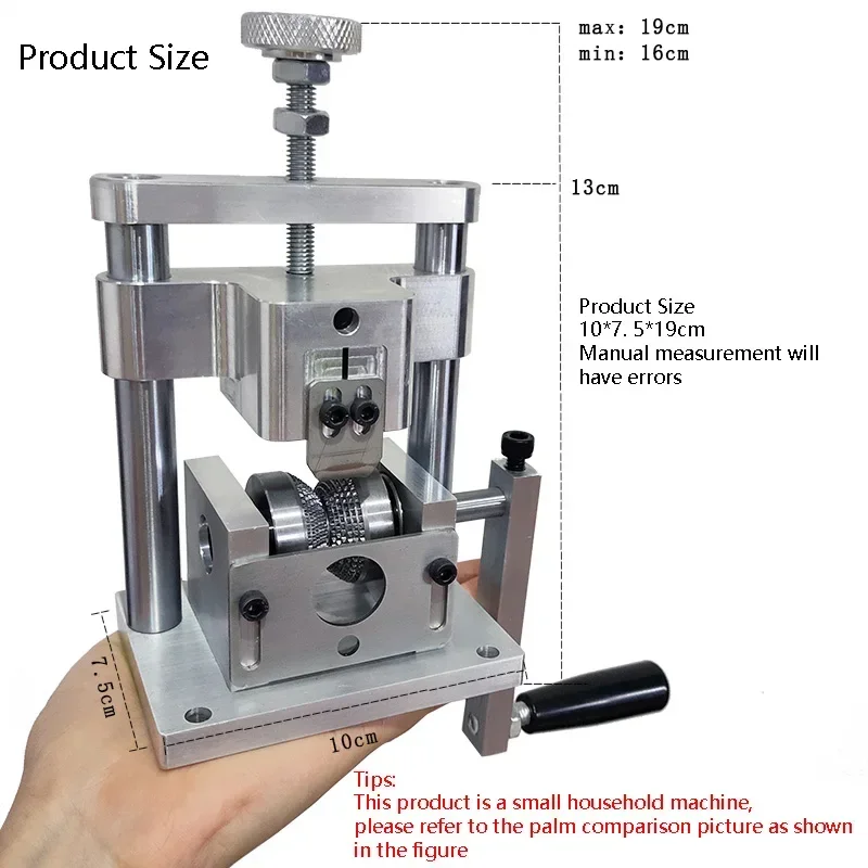 New Small Manual Wire Stripping Machine Waste Copper Household Waste Cable Peeling Machine Wire Stripping Wire Stripping Machin