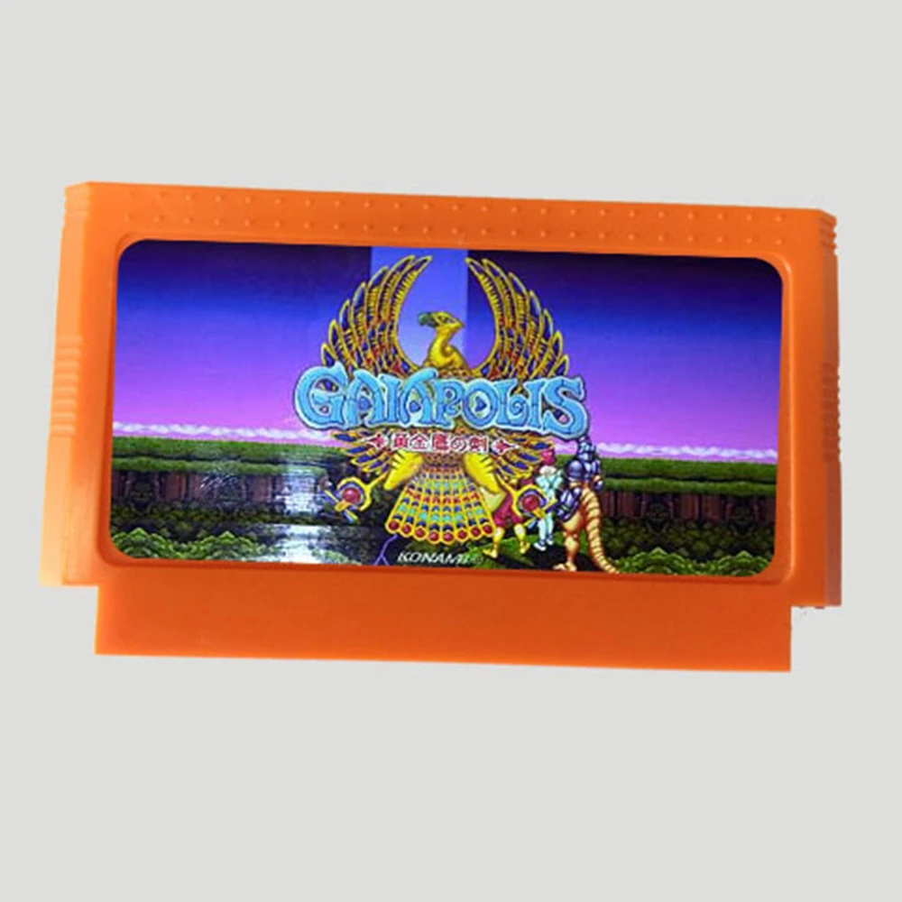 Gaiapolis 60 Pin Game Card For 8 Bit Video Game Player