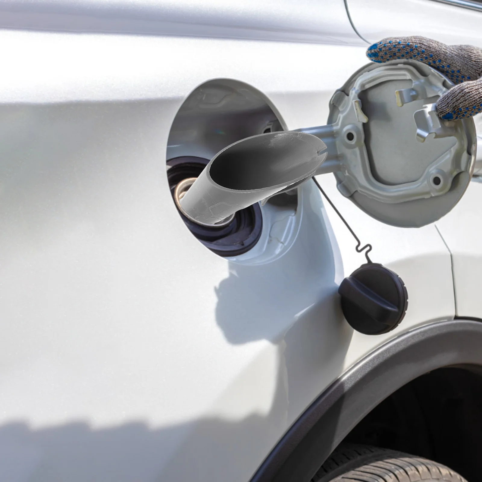 

Filler Funnel Gas Automotive Car Tank Refueling Tools Wide Mouth Flexible Funnels Use Durable Emergency Practical Design Plastic