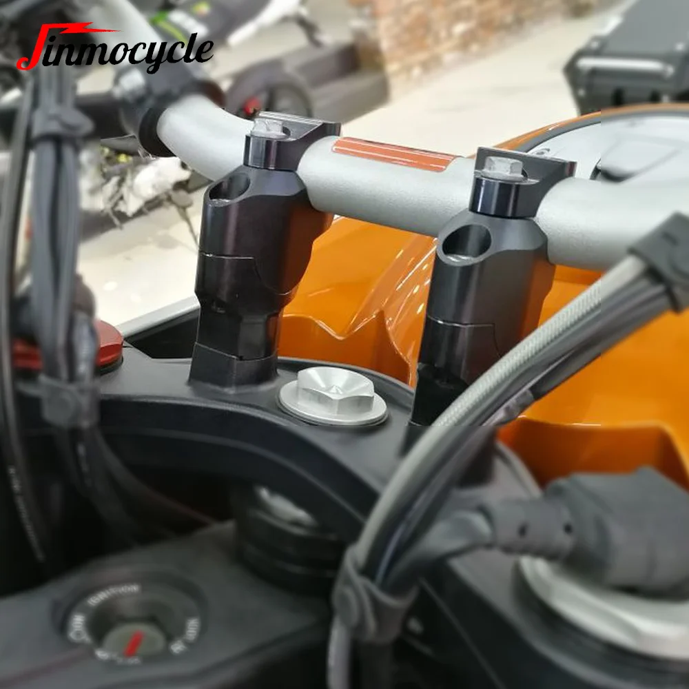 For 1050/1090/1190 Adventure R/L 1290 Super Adventure R/S/T 1290 Super Duke GT Riser Lifting Handlebar Clamp Handlebar Riser