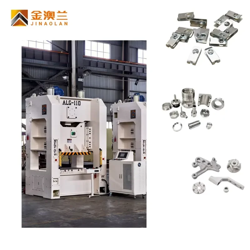 Jinaolan ALG Closed Frame Power Press, Custom Worktable Size, Multilingual Control Panel, Full Technical Paperwork